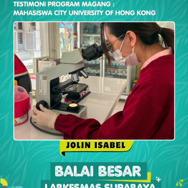 Testimoni Magang Mahasiswa City University of Hong Kong